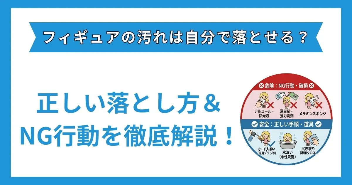 フィギュア 汚れ落とし