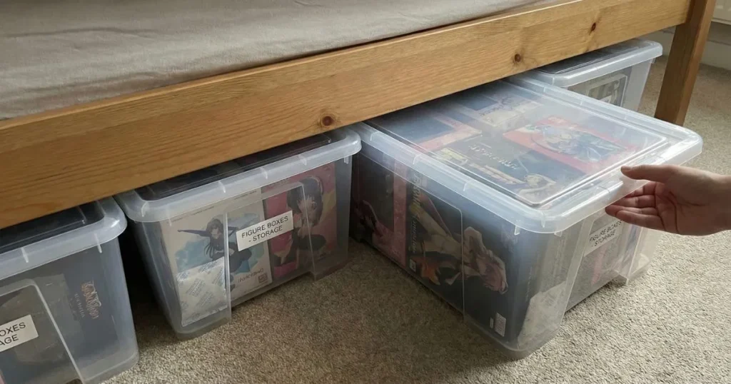 フィギュア箱 収納(デッドスペースの活用)