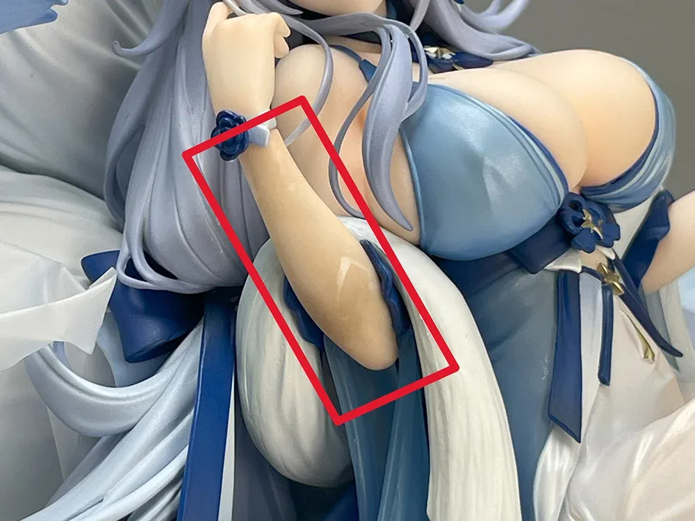 グッドスマイルカンパニーフィギュアの塗装不良