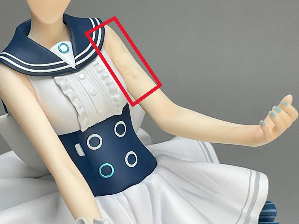 グッドスマイルカンパニーフィギュアの塗装不良