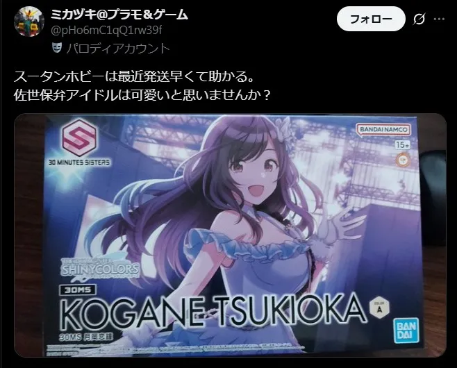 スータンホビー発送 早い