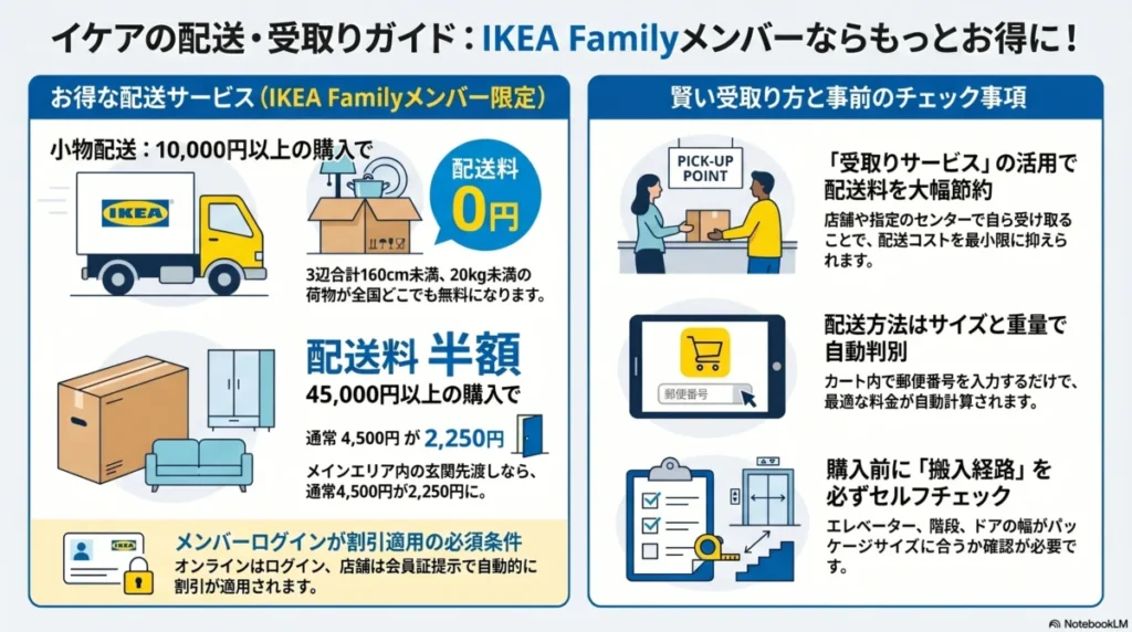 IKEAの配送料