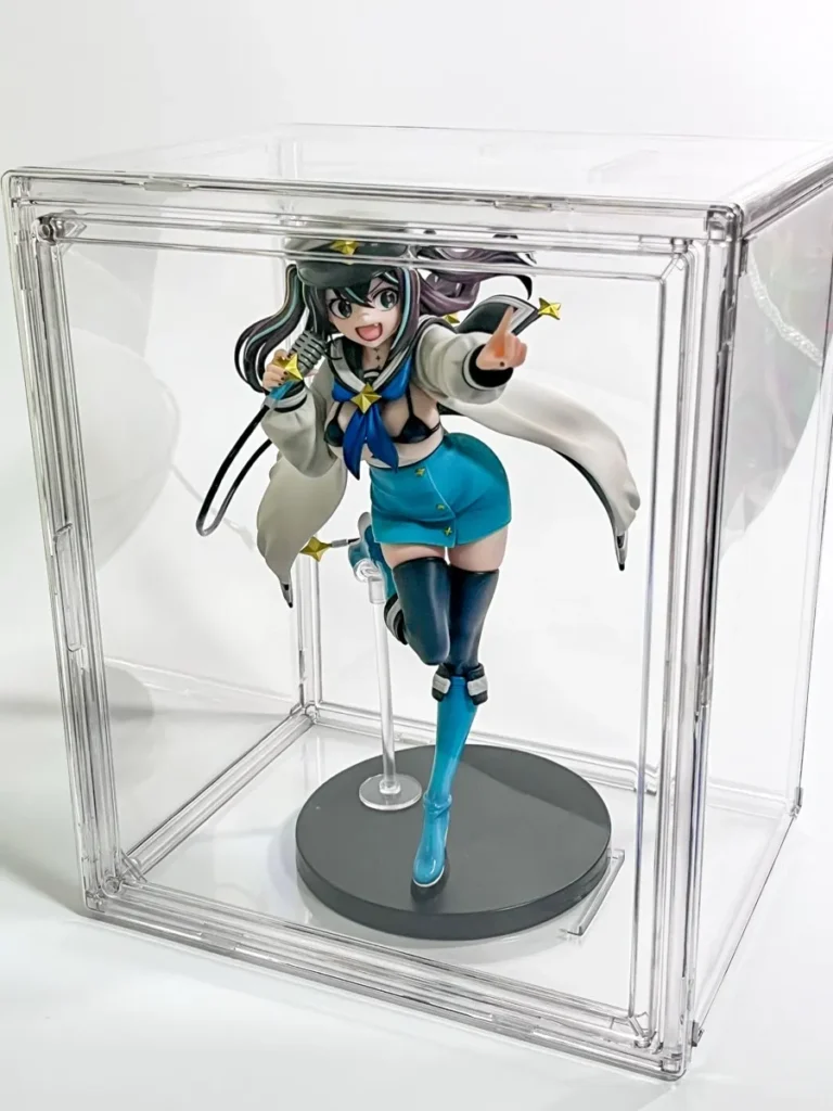 ダイソーフィギュアケースに1/7スケールフィギュア収納