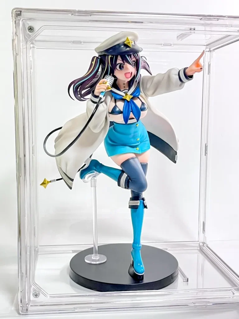 ダイソーフィギュアケースに1/7スケールフィギュア収納