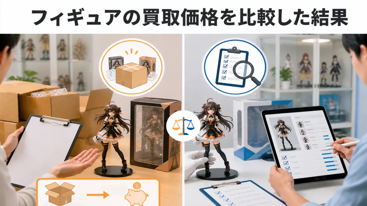 フィギュアの買取価格を比較
