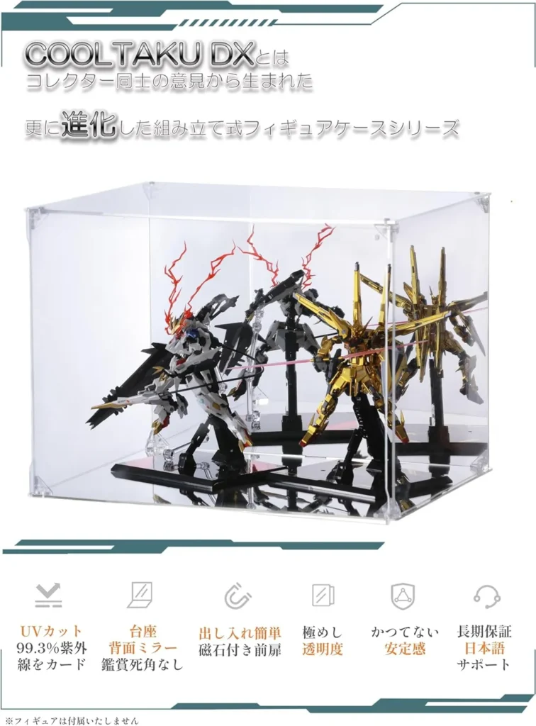 COOLTAKU アクリルケース横幅40cm×奥行30cm×高さ30cm