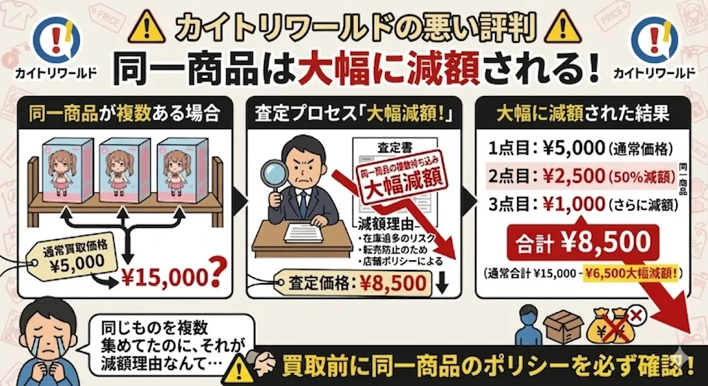 カイトリワールドの悪い評判例