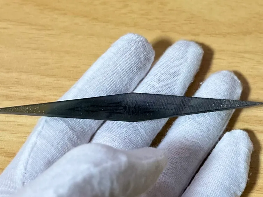 Sachiプラモ VERTヤスリOnyx Edgeは手のひらに乗るサイズ