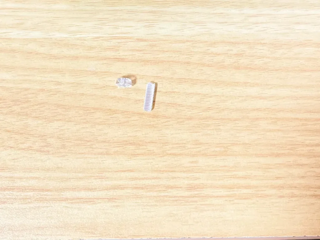 HYPE GUARDの固定ネジ破損