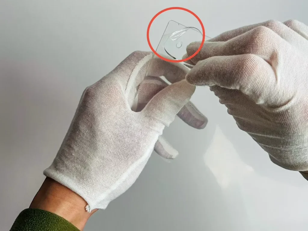 HYPE GUARDフィギュアケースの保護フィルム剥がし方