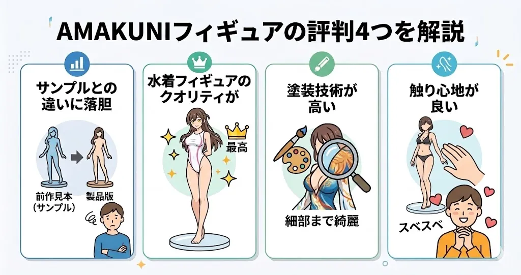 AMAKUNIフィギュアの評判4つを解説