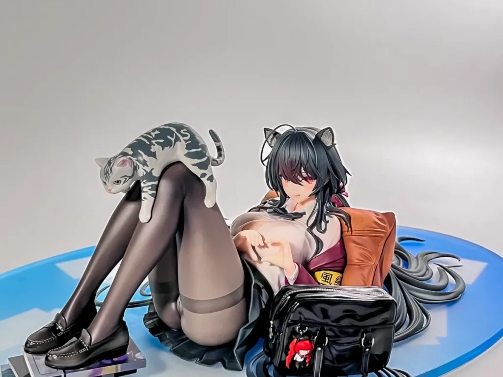 大鳳 下校後の甘い時間Ver.フィギュアの猫耳眼鏡なし表情変更