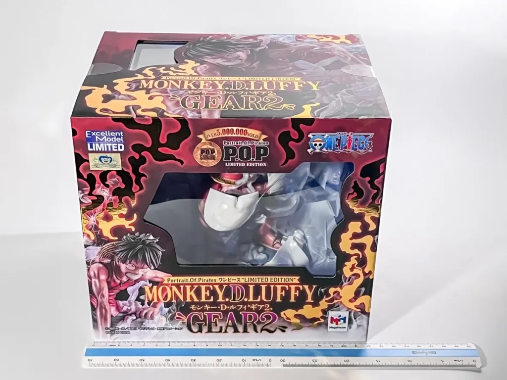 Portrait.Of.Pirates ワンピース “LIMITED EDITION” モンキー・D・ルフィ “ギア2”フィギュア外箱