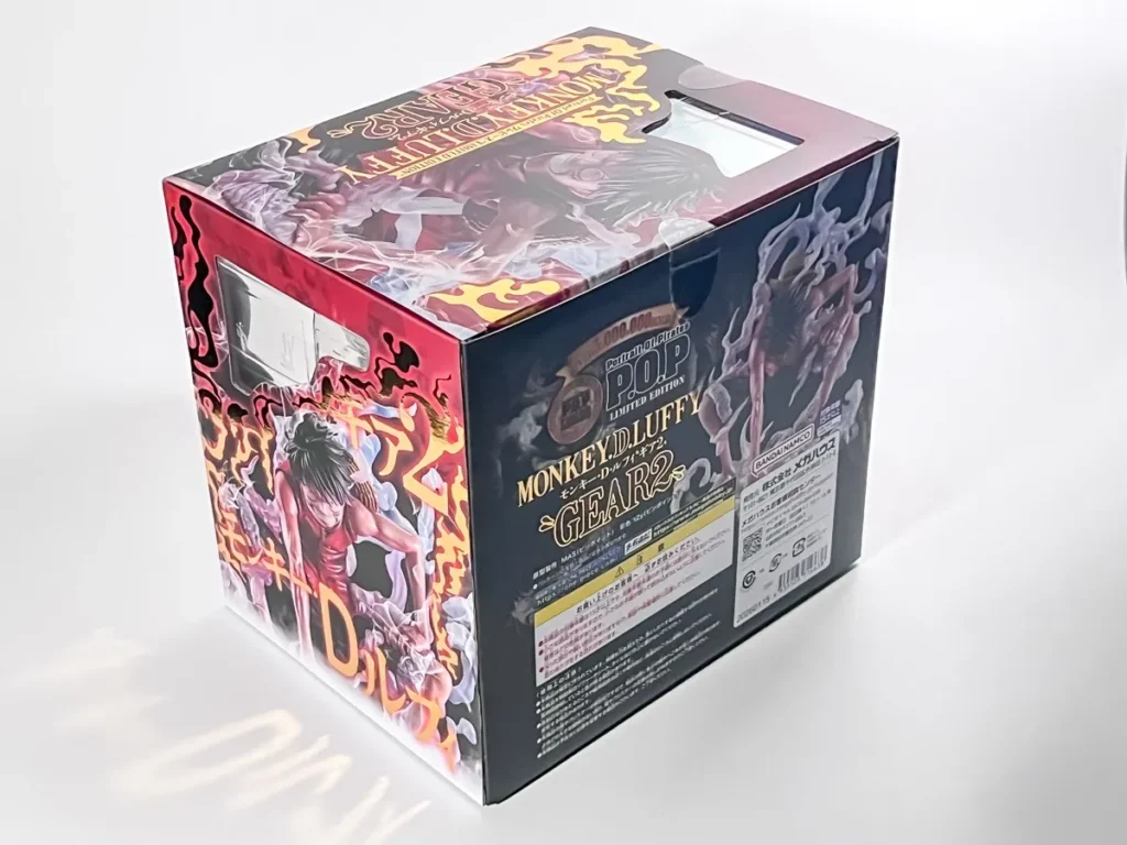 Portrait.Of.Pirates ワンピース “LIMITED EDITION” モンキー・D・ルフィ “ギア2”フィギュア外箱