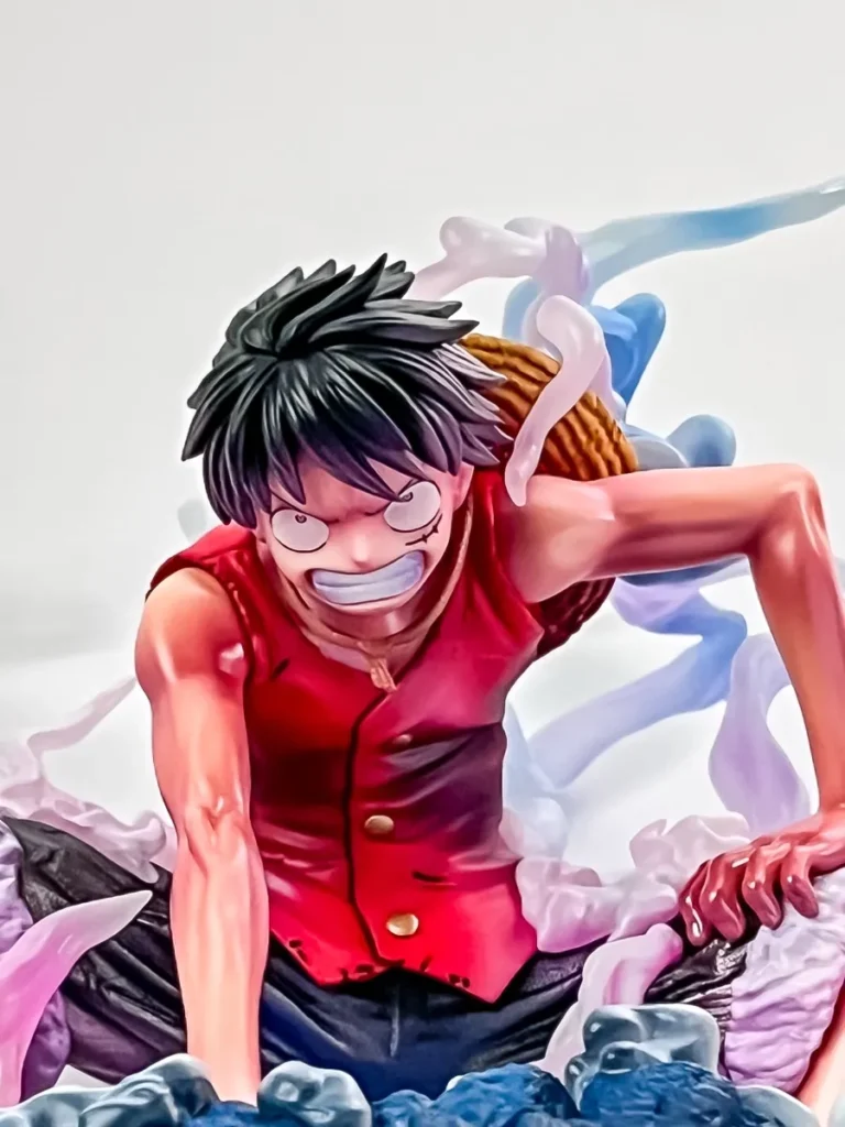 Portrait.Of.Pirates ワンピース “LIMITED EDITION” モンキー・D・ルフィ “ギア2”フィギュア顔の写真