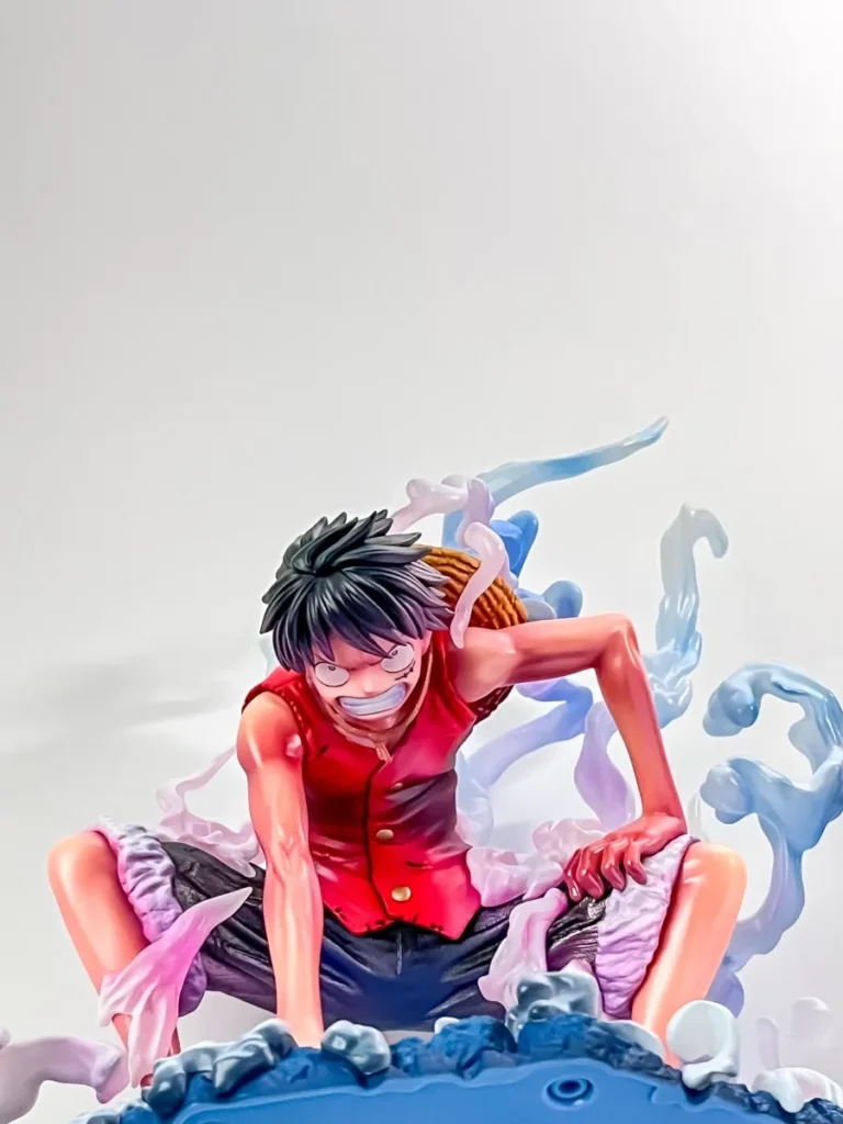 Portrait.Of.Pirates ワンピース “LIMITED EDITION” モンキー・D・ルフィ “ギア2”フィギュア顔の写真