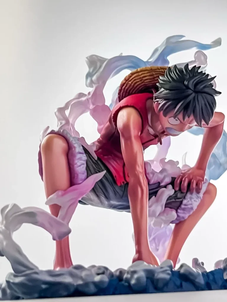 Portrait.Of.Pirates ワンピース “LIMITED EDITION” モンキー・D・ルフィ “ギア2”フィギュア顔の写真