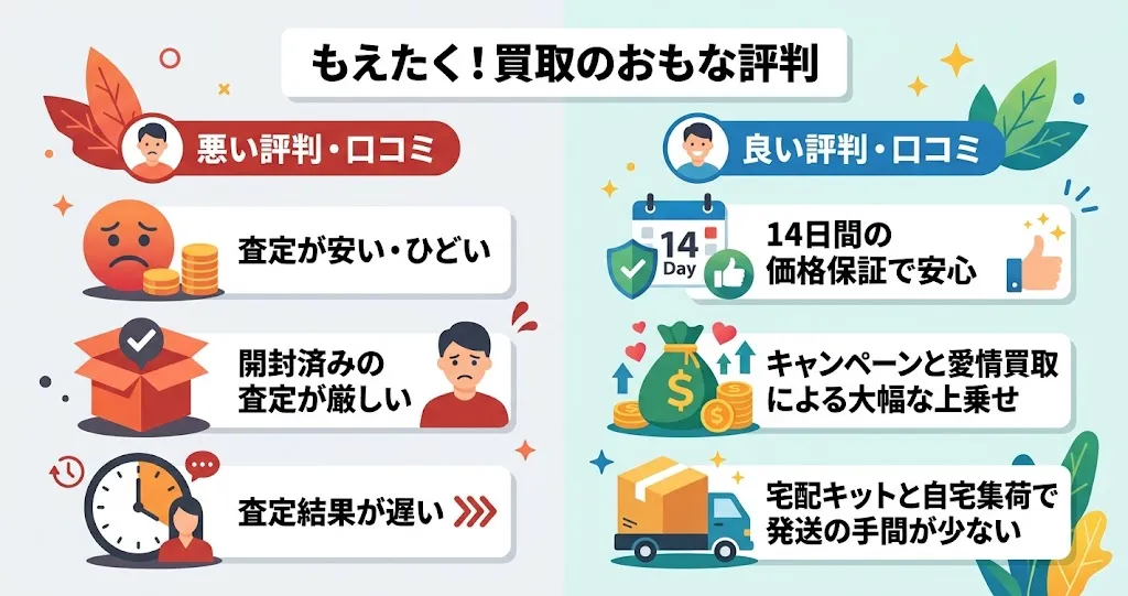もえたく 評判