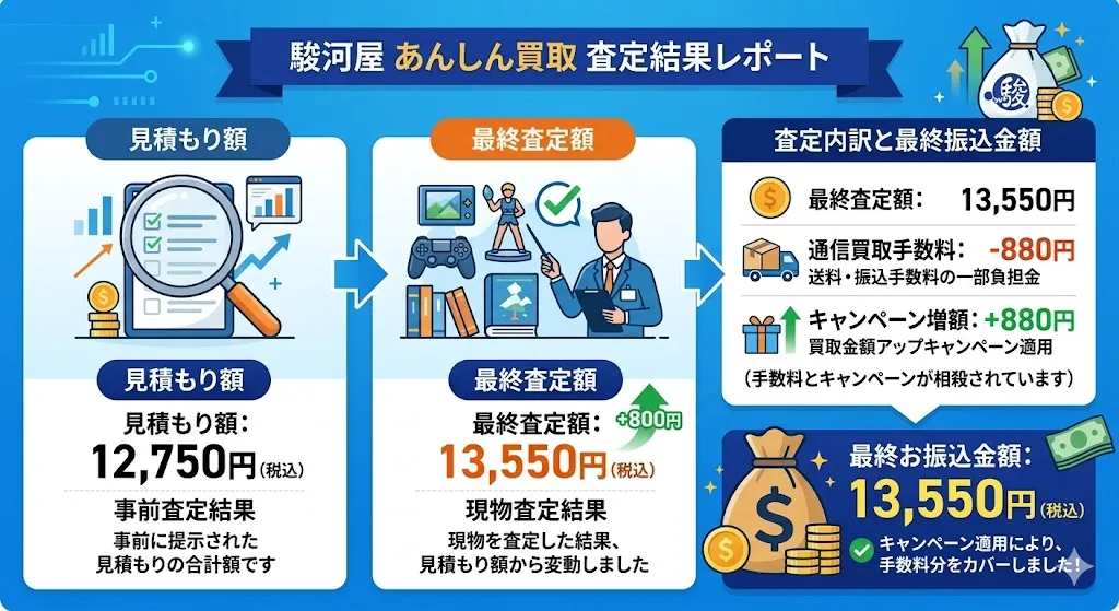 2026年4月駿河屋あんしん買取査定結果まとめ