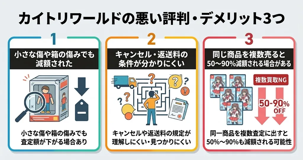 カイトリワールドは怪しい？悪い評判・デメリット3つ