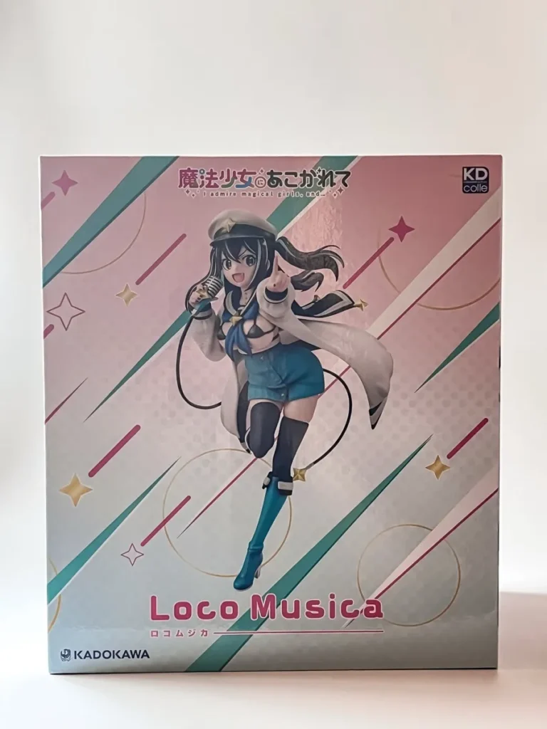 ロコムジカフィギュアの外箱