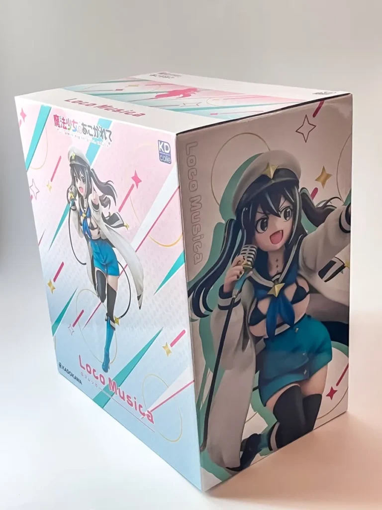ロコムジカフィギュアの外箱