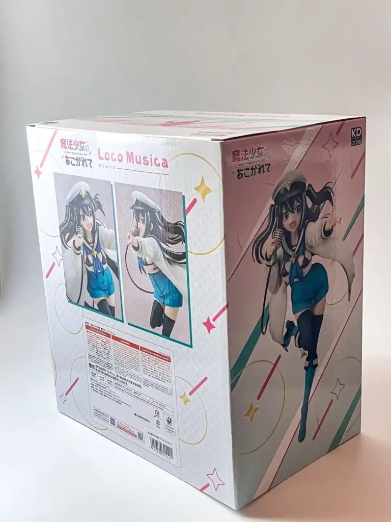 ロコムジカフィギュアの外箱