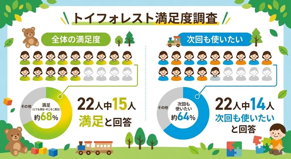 トイフォレスト満足度調査