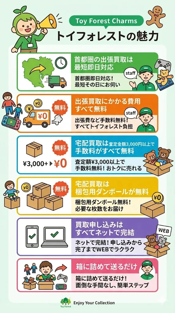 トイフォレストの魅力