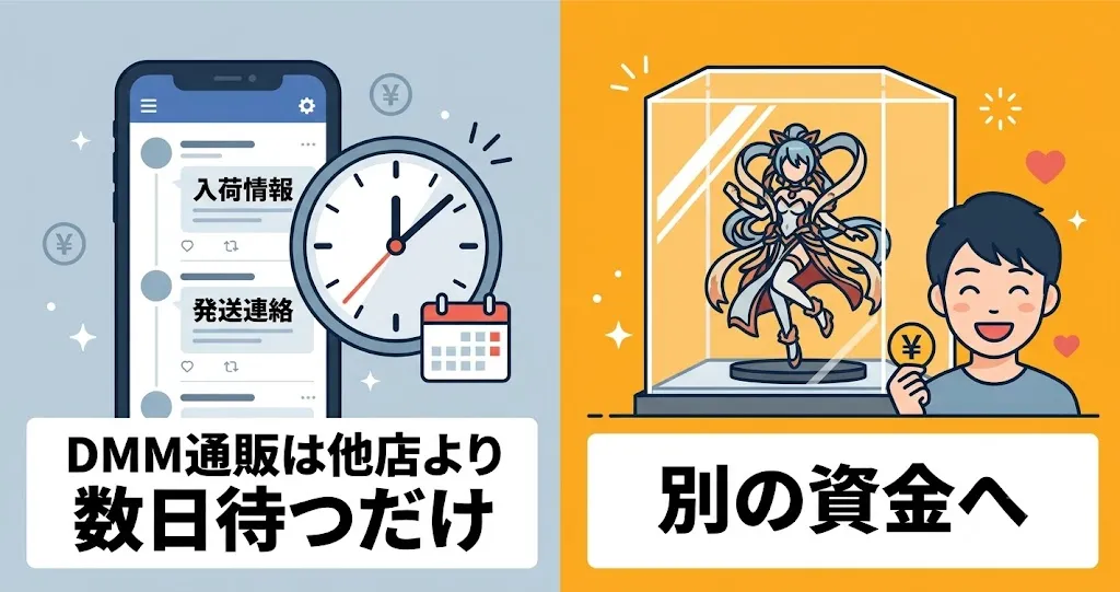 DMM通販は早さより安さを求める人へおすすめ