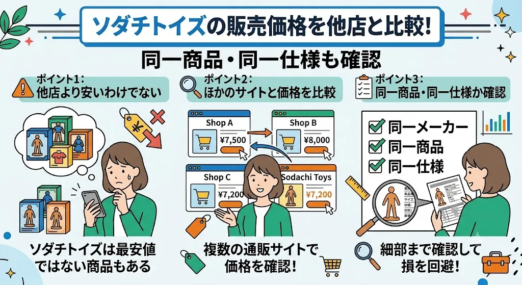 ソダチトイズが本当に安いのか他通販サイトと比較