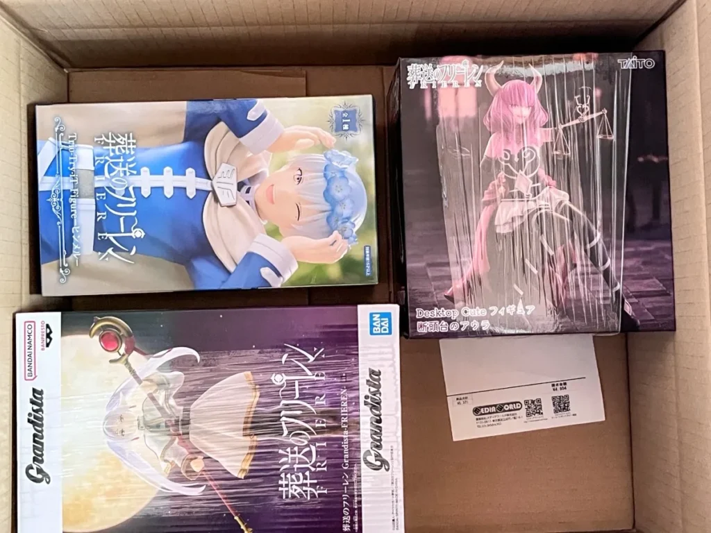 メディアワールドで購入した中古フィギュア達