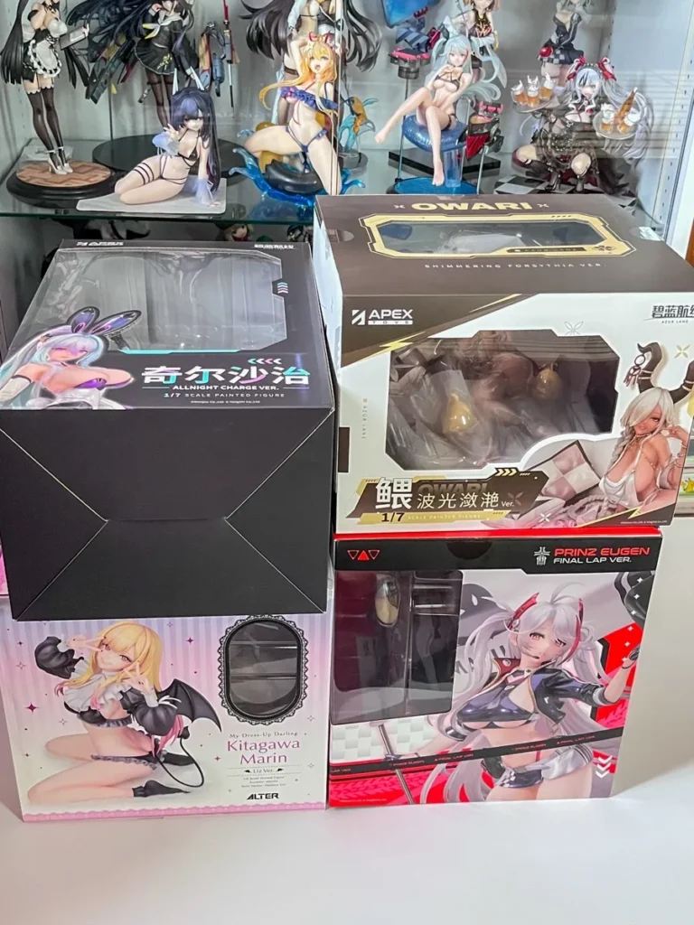 もえたく!に買取へ出したフィギュア