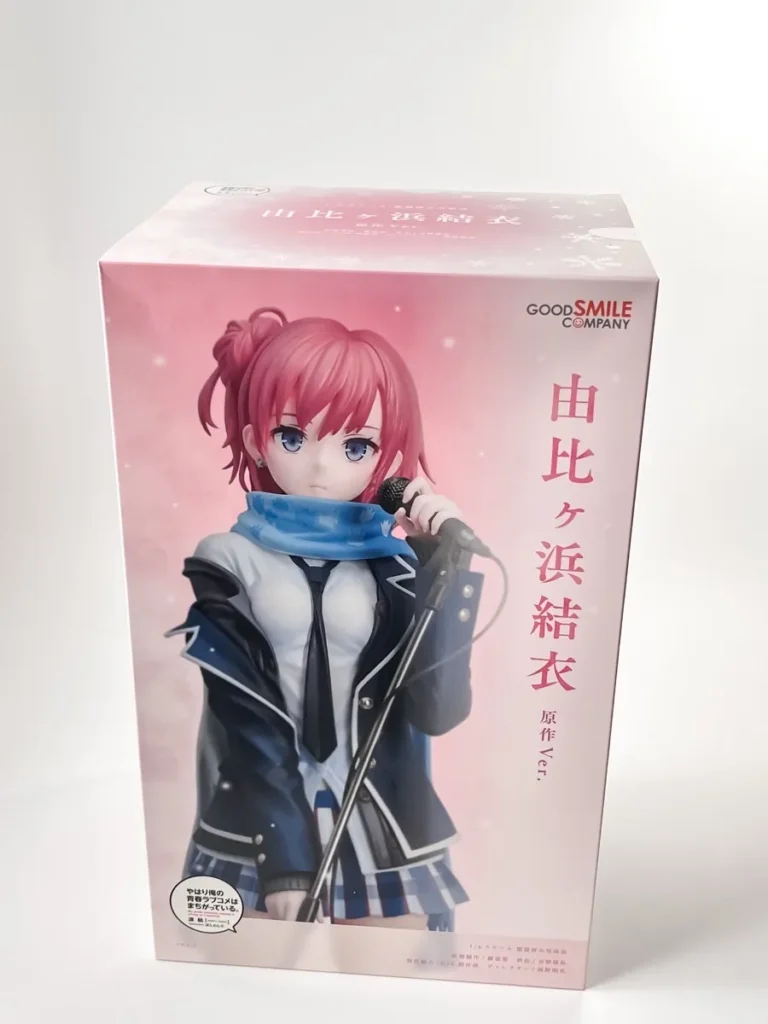 由比ヶ浜結衣 原作Ver.フィギュアの外箱