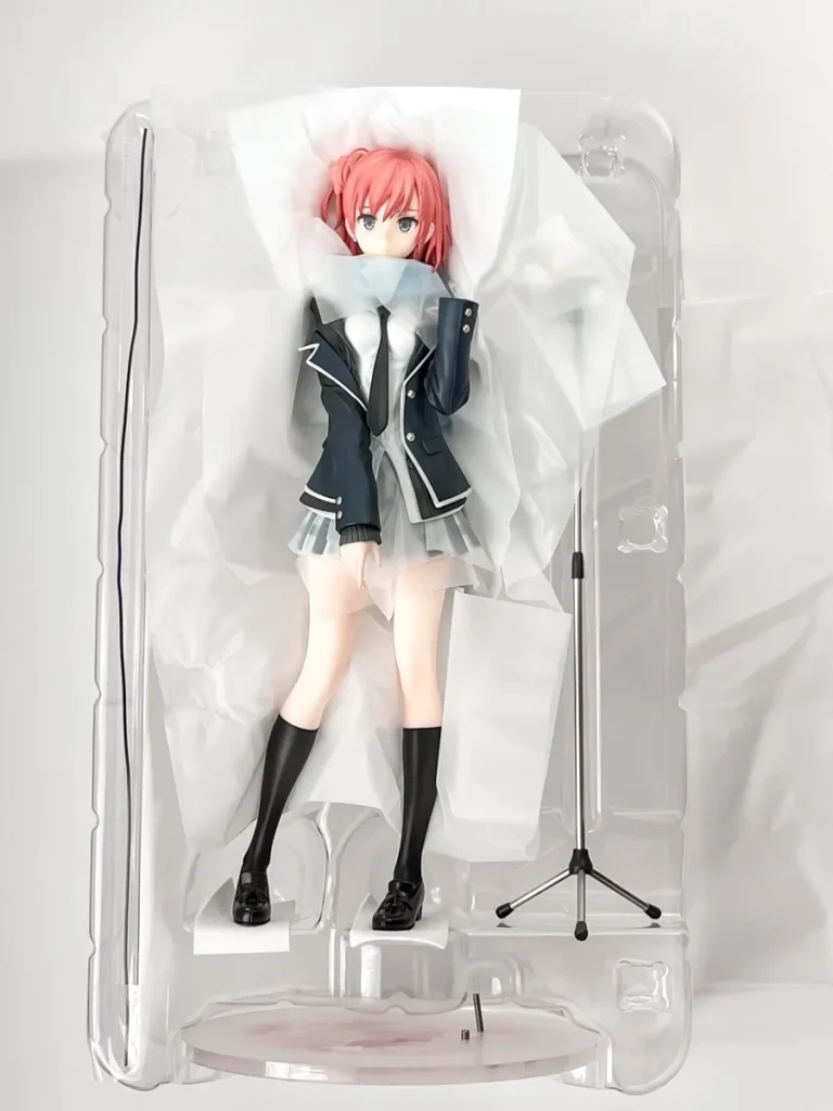 由比ヶ浜結衣 原作Ver.フィギュアのブリスター