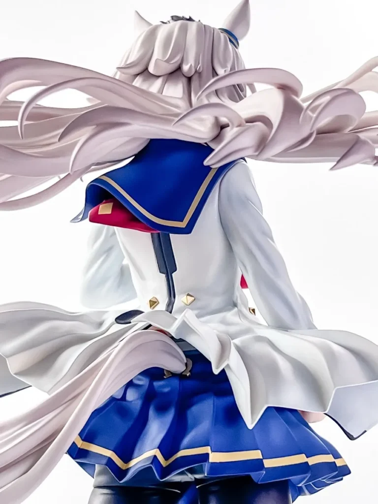 ファット・カンパニー「オグリキャップ」フィギュアの尻尾サポートパーツ外し