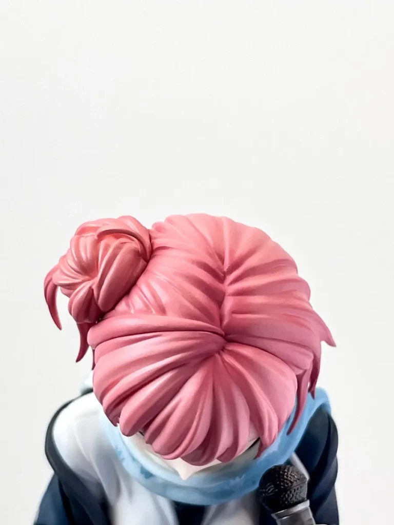 由比ヶ浜結衣 原作Ver.フィギュアの髪造形