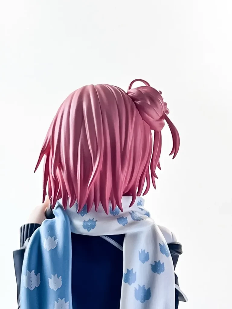 由比ヶ浜結衣 原作Ver.フィギュアの髪造形