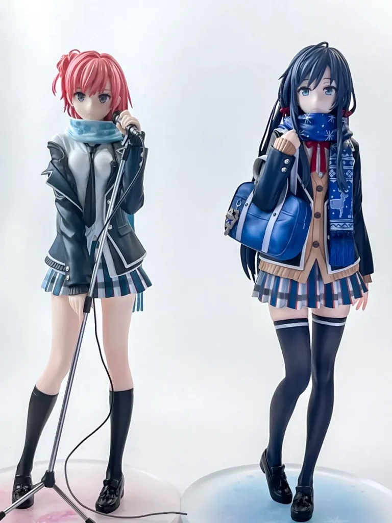 由比ヶ浜結衣と雪ノ下雪乃原作ver.フィギュア並べてみた