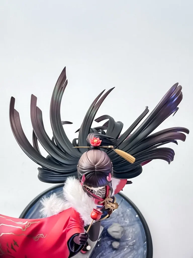 能代 祭りの秘境？Ver.フィギュアの髪の造形