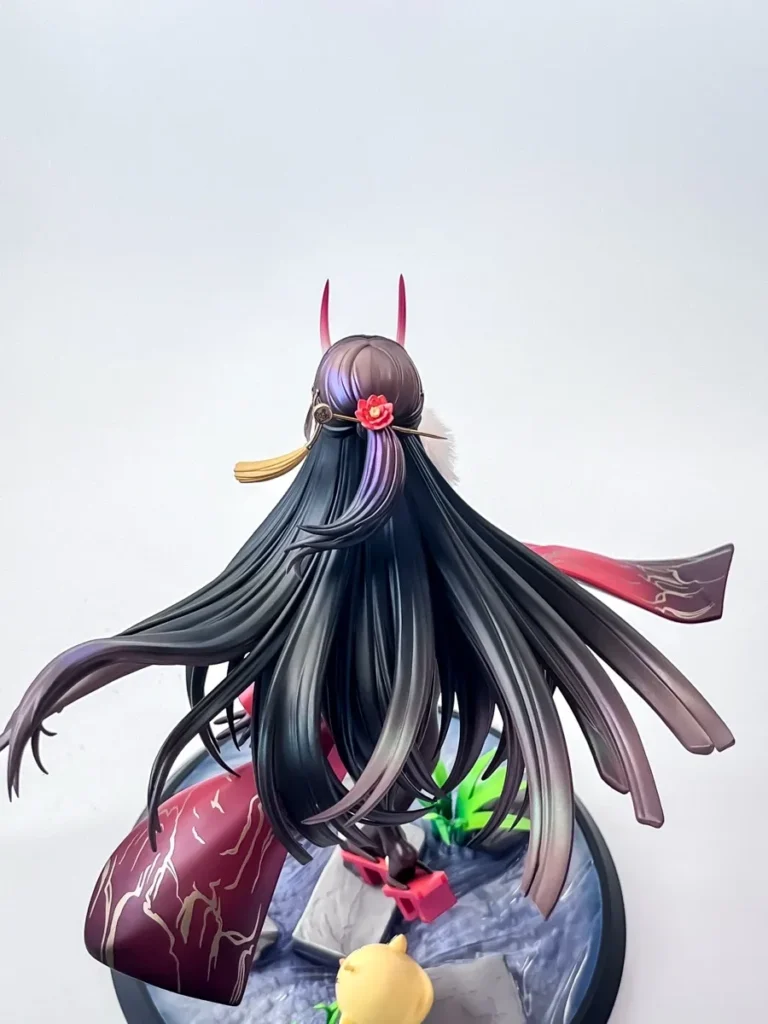 能代 祭りの秘境？Ver.フィギュアの髪の造形