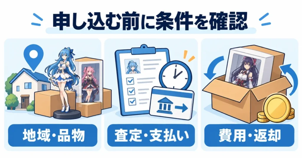出張買取で後悔しない業者の選び方